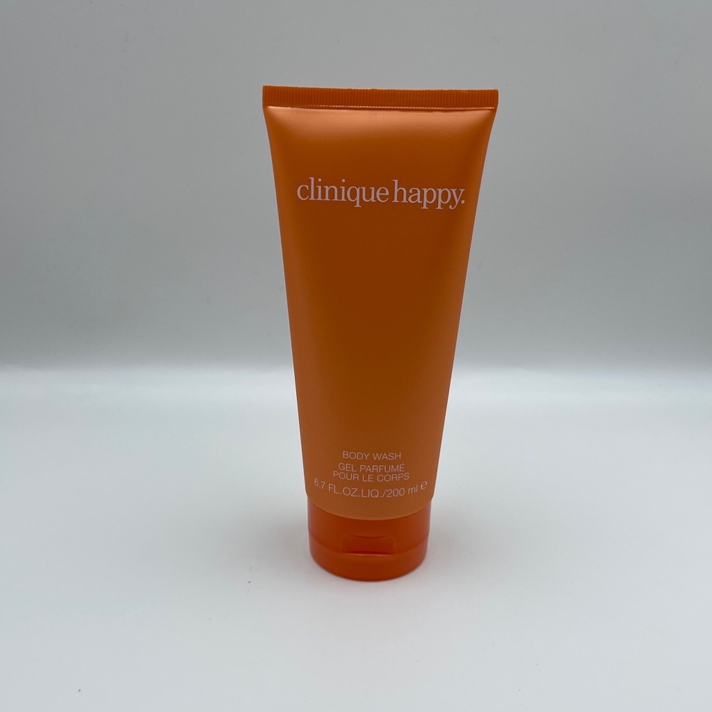 NEW Clinique Happy Perfumed Body Wash - Size 6.7 Oz. 200mL hard to find